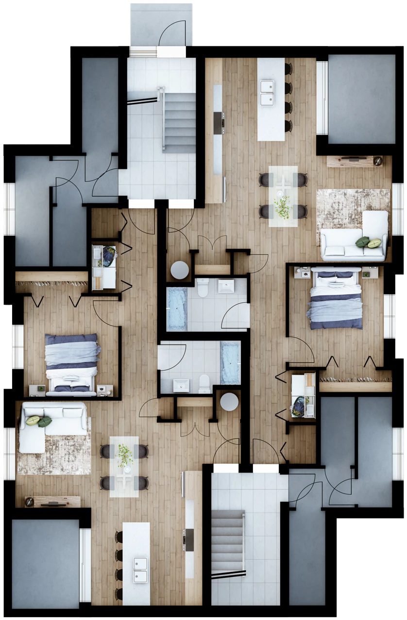 Plan du 3½ — Scola